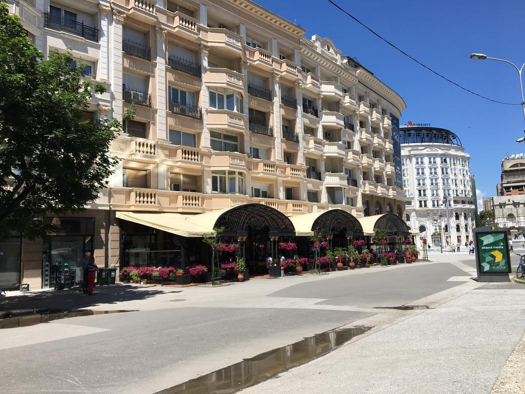 סקופיה Square Vanilla Apartments מראה חיצוני תמונה